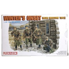 DRAGON 1/35 Winter's Onset Near Moscow 1941 塑料模型, 1個