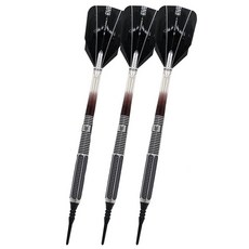 타겟 다트 배럴 RVB95 2BA, 실버 + 블랙, 1세트