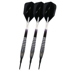 TARGET Dart Barrel Pyro Brazing Shadow 2BA, 銀色+黑色, 1套