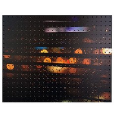 Anbi Covers 室內裝飾洞洞板 燈光之間 white, 1個, 混合顏色