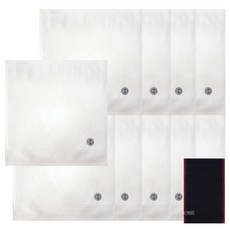 송월타월 호텔컬렉션 클래식미니 수건 10p + 검정때밀이 랜덤 발송, 아이보리, 1세트