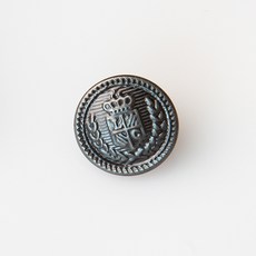 HR大鈕扣 Baku鈕扣 NO37 15mm, 單一顏色, 8個