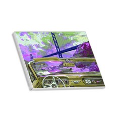 헬로페인팅 직접그리는 그림그리기 DIY 도면 자동차와대교, 04, 1개