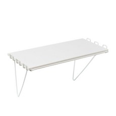 GONG GAN ART 壁掛式層架, 白色