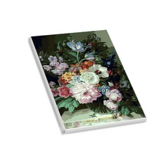 헬로페인팅 직접그리는 그림그리기 DIY 도면 아름다운꽃3, 01, 1개