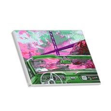 헬로페인팅 직접그리는 그림그리기 DIY 도면 자동차와대교, 06, 1개