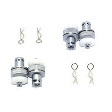 지피엠레이싱 ALUMINUM FRONT + REAR MAGNETIC BODY MOUNT 8pc 세트, GS, 1세트