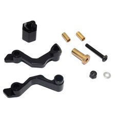 지피엠레이싱 ALUMINIUM SEAT MOUNT 3p, BK, 1세트