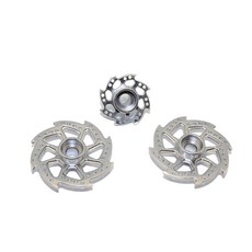 지피엠레이싱 ALUMINIUM BRAKE DISK PLATE SWIRL 8 POLES 3p, GS, 1세트