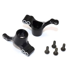 GPM RACING 鋁製後轉向節臂 1PR 套組, BK, 1套