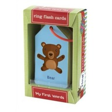 My First Words Ring Flash Cards, Galison