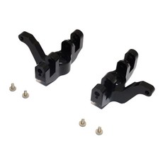 GPM RACING 合金前轉向節臂 1PR 套組, BK, 1套