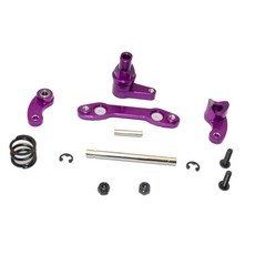 지피엠레이싱 RC8134 ALLOY FRONT/REAR BODY POST MOUNT WITH POST, P, 1세트