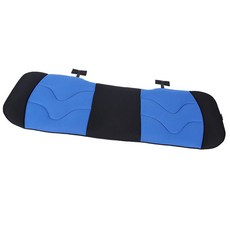 노블엔젤 레드라인 3인 차량용방석, 스카이블루, 1개