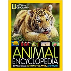 National Geographic Animal Encyclopedia : 2500 Animals with Photos Maps and More Hardcover, National Geographic Society