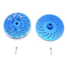 GPM RACING 帶剎車盤的六角爪鋁輪 2p 세트, B, 1套