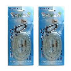 Sea Time 新釣魚彈簧線5m, 白色的, 2件