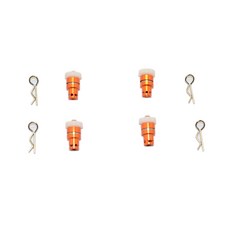 GPM RACING 鋁製前後磁鐵車身柱組, 或者, 1套