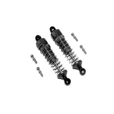 지피엠레이싱 ALUMINIUM FRONT REAR DAMPER 57mm 1PR SET, BK-S, 1세트