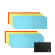 Songwol 松月 arnaldo bassini運動毛巾 10入 隨機出貨+搓澡巾 黑色, 混色, 1組