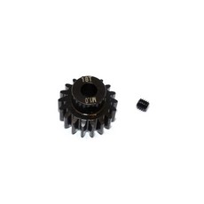 지피엠레이싱 STEEL MOTOR GEAR 18T 1pc 세트, BK, 1세트