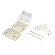 GPM RACING 合金前防滑板帶螺絲 + 銷釘 + 合金環 1PC 19p 세트 RC8285, S, 1套