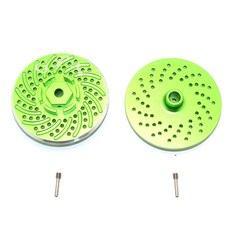 GPM RACING 帶剎車盤的六角爪鋁輪 2p 세트, G, 1套