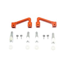 지피엠레이싱 T3-01 DANCING RIDER Aluminum Body Mount + Stabilizer 14pc 세트, OR, 1세트