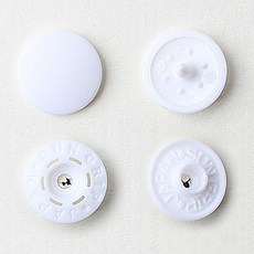 SUN GRIP T型扣 11mm, 白色, 100套