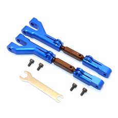 지피엠레이싱 ALLOY FRONT REAR STEERING BLOCK WITH SCREWS + WASHERS 1PR 7p 세트, B, 1세트