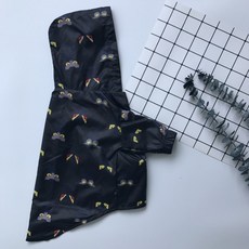 Super Six 寵物秋冬防水雨衣, 混色, 1個