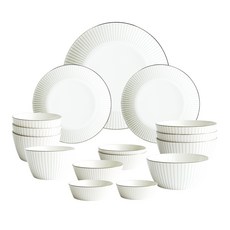 BELUZ casa 陽光四人家庭餐具組 16p, 混合顏色, 6種