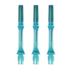 COSMO DARTS Fit gear slim 搖滾飛鏢軸 2, 藍色, 3片