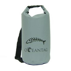 OCEANTAG 可手提可側背戶外防水袋 10L, 灰色