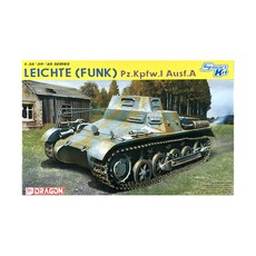 DragonModels 1/35 독일 LEICHTE(FUNK) Pz.kpfw.1 Ausf.A 프라모델, 1개