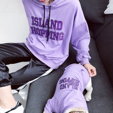 Norland ISLAND HOPPING 寵物狗主人親子帽T裝, 紫色