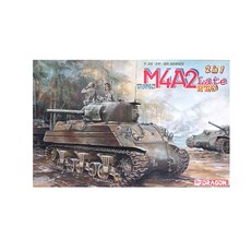 DRAGON 1/35 USMC M4A2 LATE PTO 後期型塑料模型, 1個