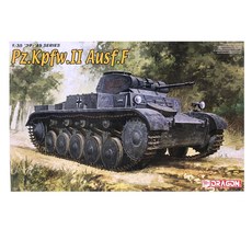 DRAGON 1/35德國Pz.kpfw.2 F型坦克塑料模型, 1個