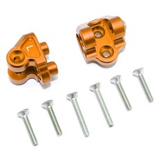 GPM RACING 用於後懸架連桿的鋁製後上軸安裝套件 8 件, 或者, 1套