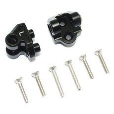 GPM RACING 用於後懸架連桿的鋁製後上軸安裝套件 8 件, BK, 1套