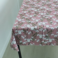 GYAPET 寶寶碎花防水桌布, 粉紅色, 90 x 90 cm, 1個