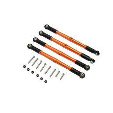지피엠레이싱 ALUMINUM FRONT + REAR STEERING TIE ROD 4p 세트, OR, 1세트