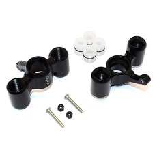 GPM RACING 帶 DELRIN 項圈的鋁製前後關節臂 10p 세트, BK, 1套