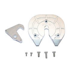 지피엠레이싱 ALUMINUM COUPLER TURNTABLE HITCH 7p 세트, S, 1세트