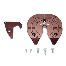 GPM RACING 鋁製耦合器轉盤掛鉤 7p 세트, BR, 1套