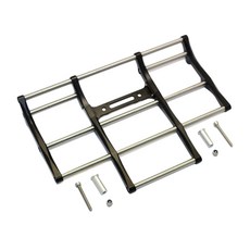지피엠레이싱 ALUMINIUM + STEEL ANIMAL GUARD 7p 세트, BK, 1세트