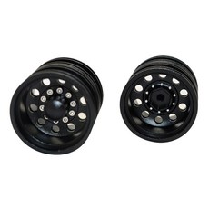 GPM RACING 合金後輪10孔, BK, 2件
