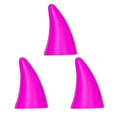 앤티스 차량용 3D 외부 장식, 상어 핑크, 3개