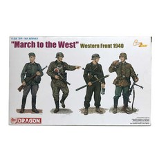 DRAGON 1/35 March to the West Western Front 1940 塑料模型 DML0217, 1個