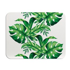 슈퍼식스 보테니컬 일러스트 빠른건조 규조토 욕실 매트 39 x 60 cm, M-113, 1개